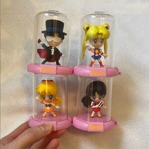 Sailor Moon Domez Figures Set of 4